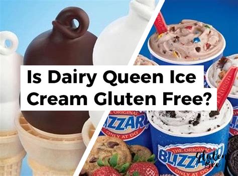 Is DQ vanilla ice cream gluten free